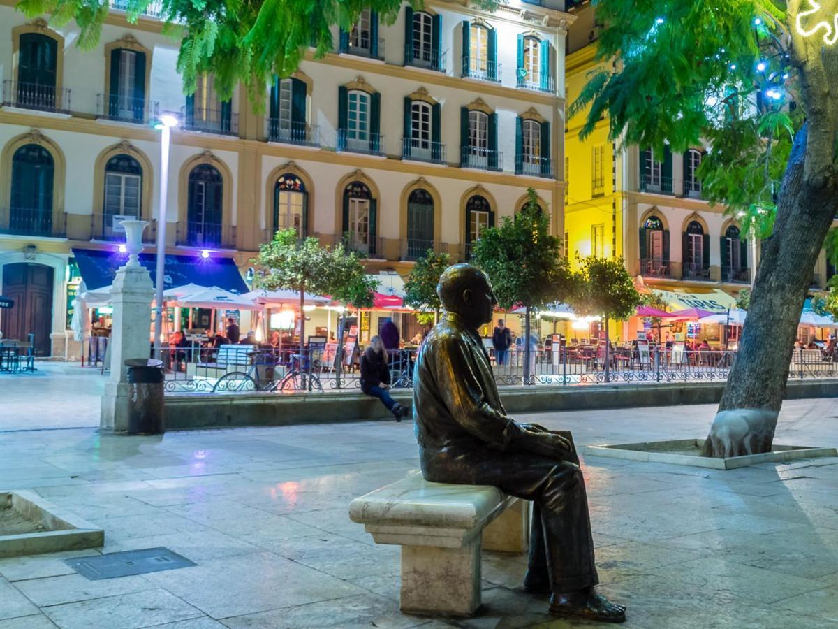 Апартаменты Atico En El Centro Historico Con Terraza Малага Экстерьер фото